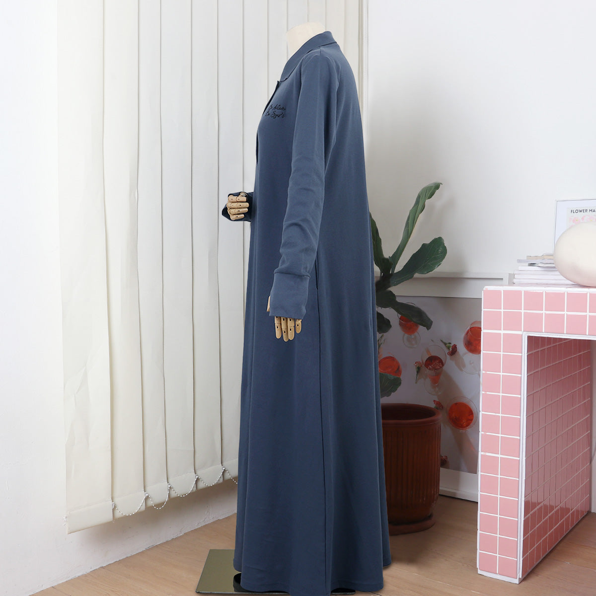 Adreena Dress - Denim