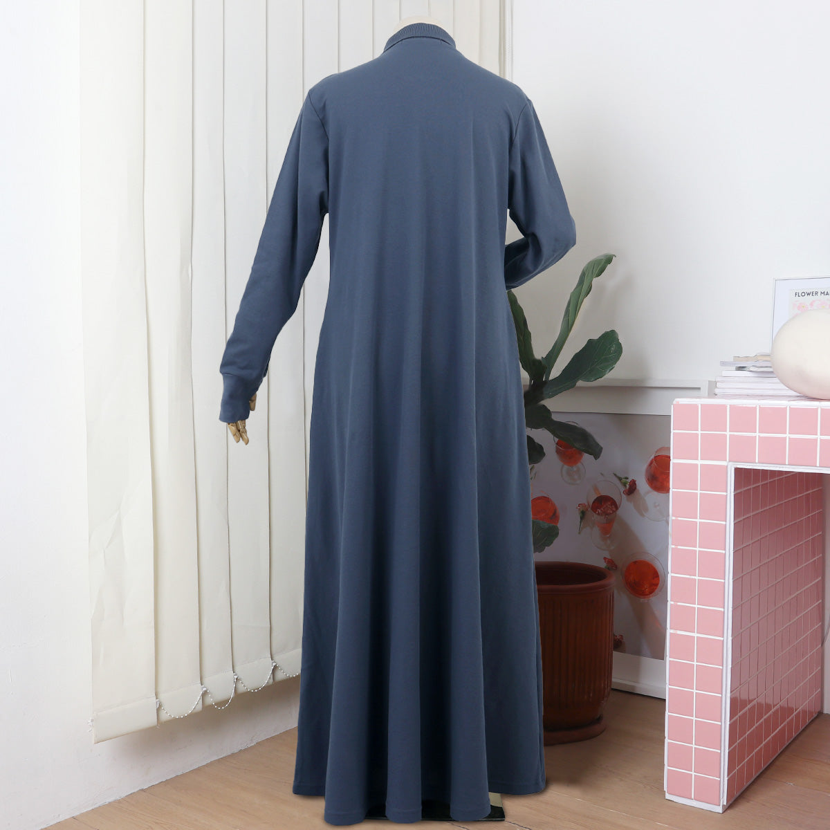 Adreena Dress - Denim