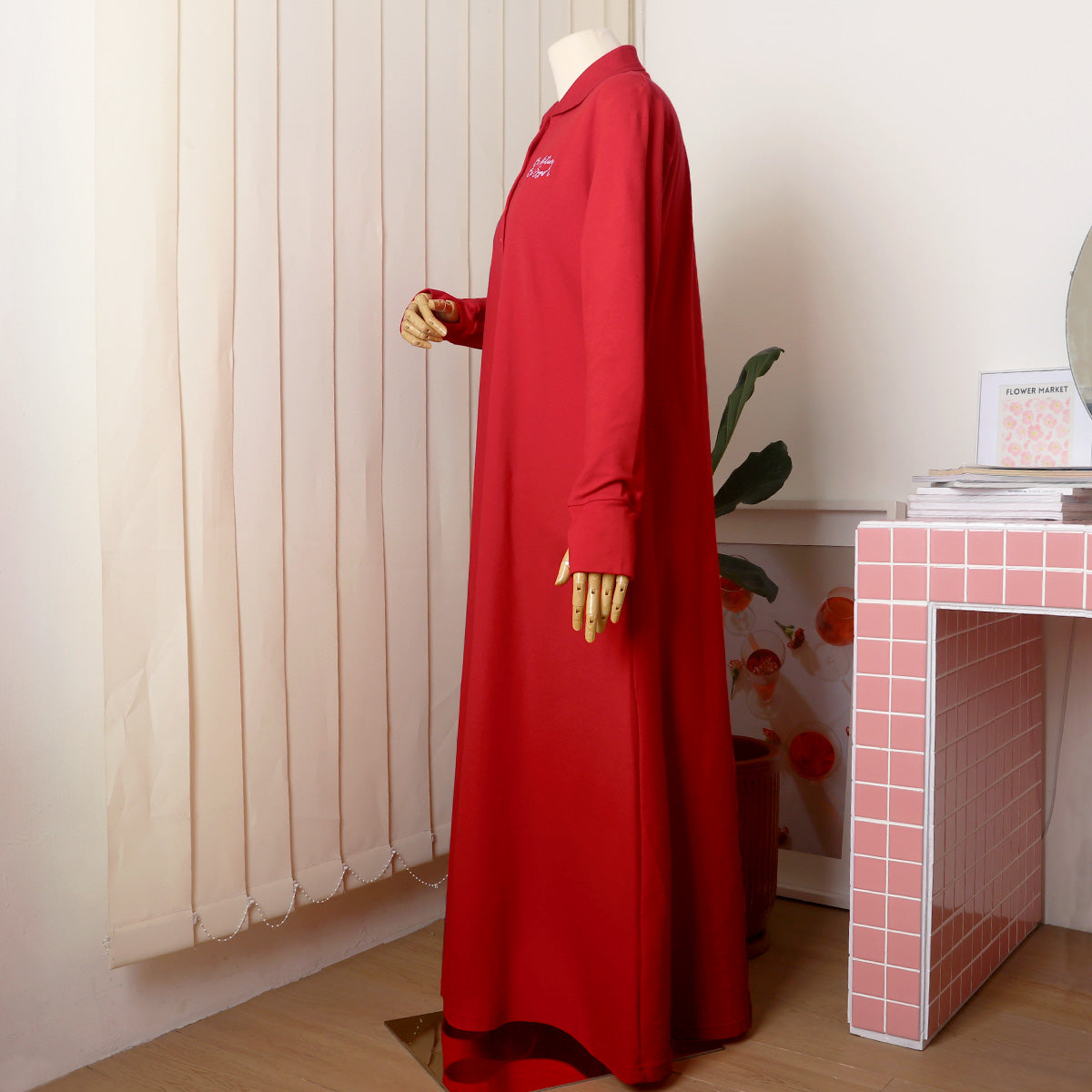 Adreena Dress - Red