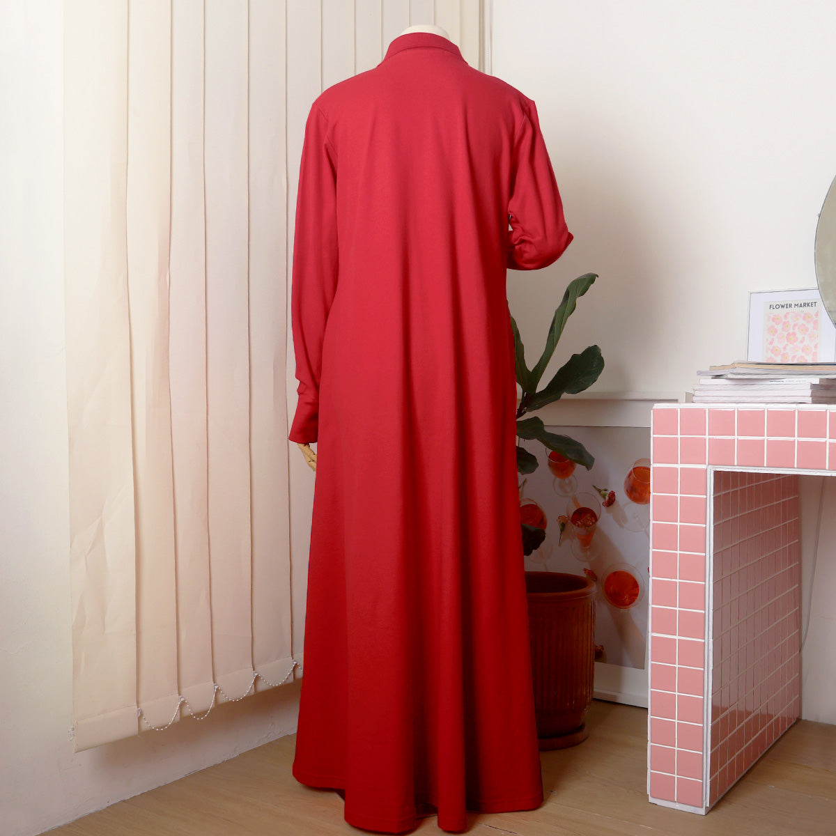 Adreena Dress - Red