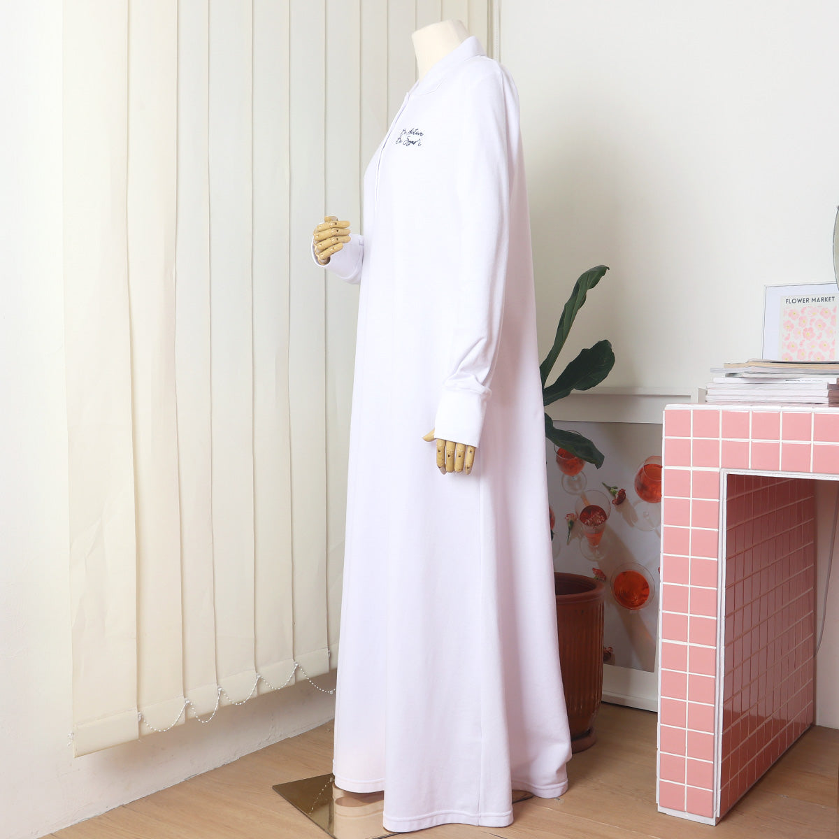 Adreena Dress - White