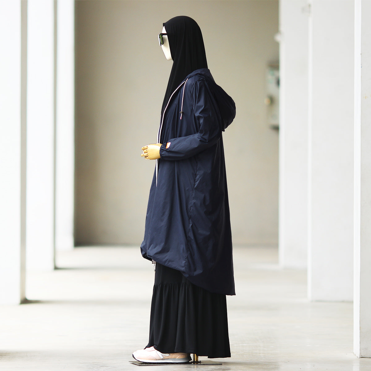 Ashadiya Jacket - Navy
