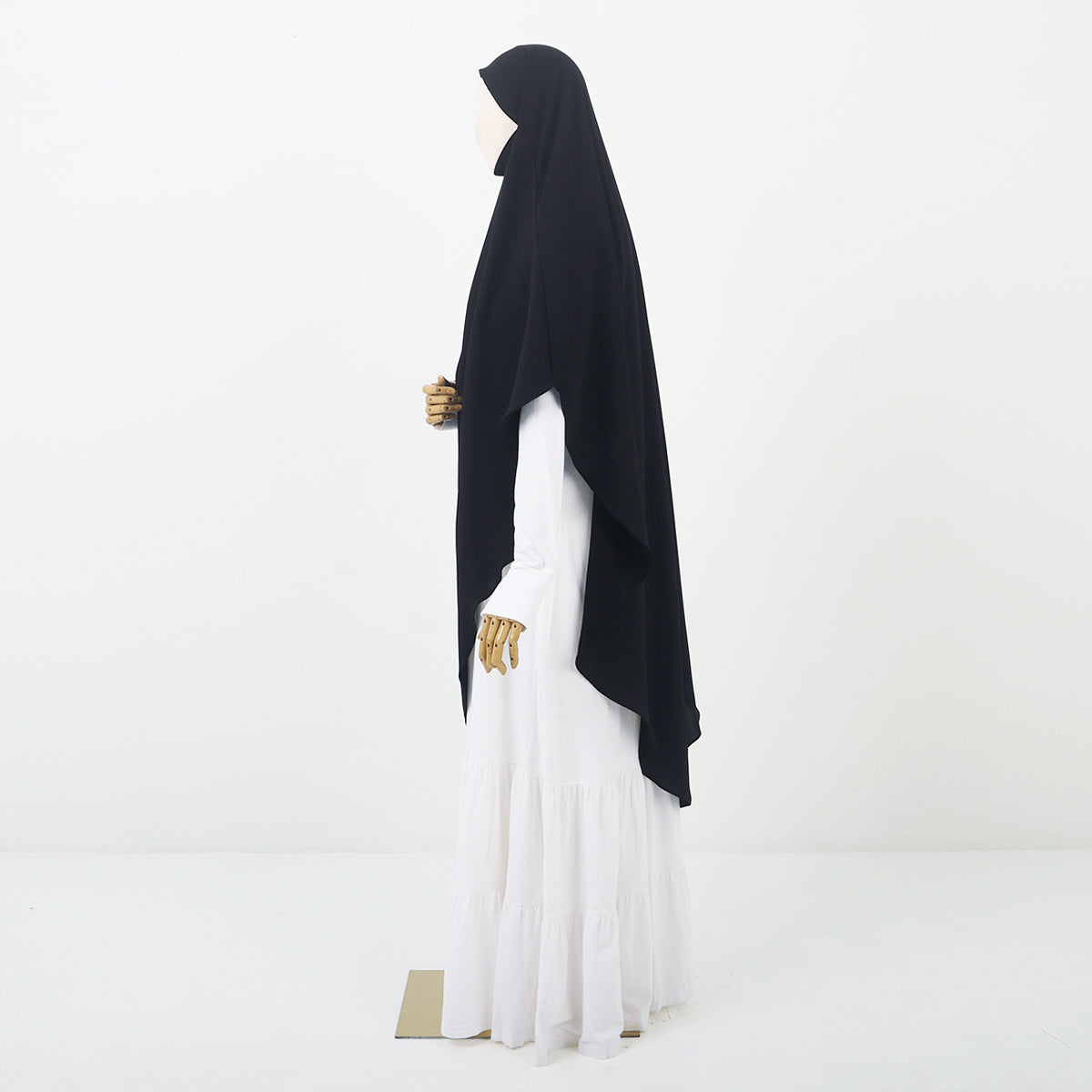 Alesha French Khimar - Black