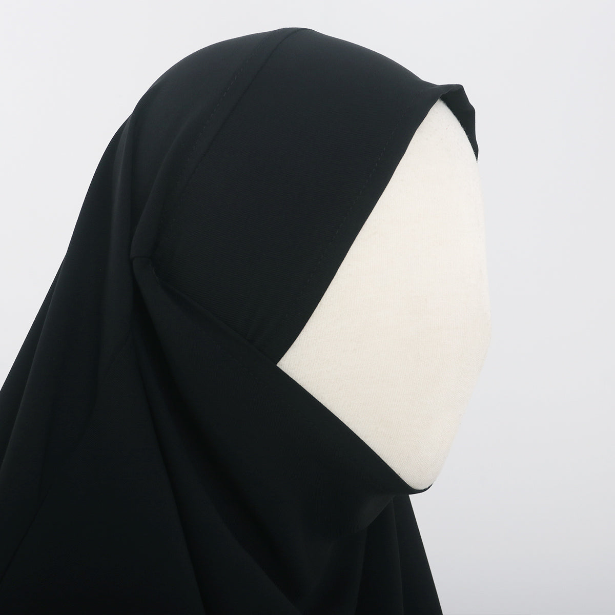 Alesha French Khimar - Black