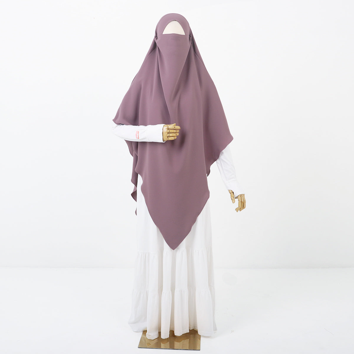 Alesha French Khimar - Elderberry