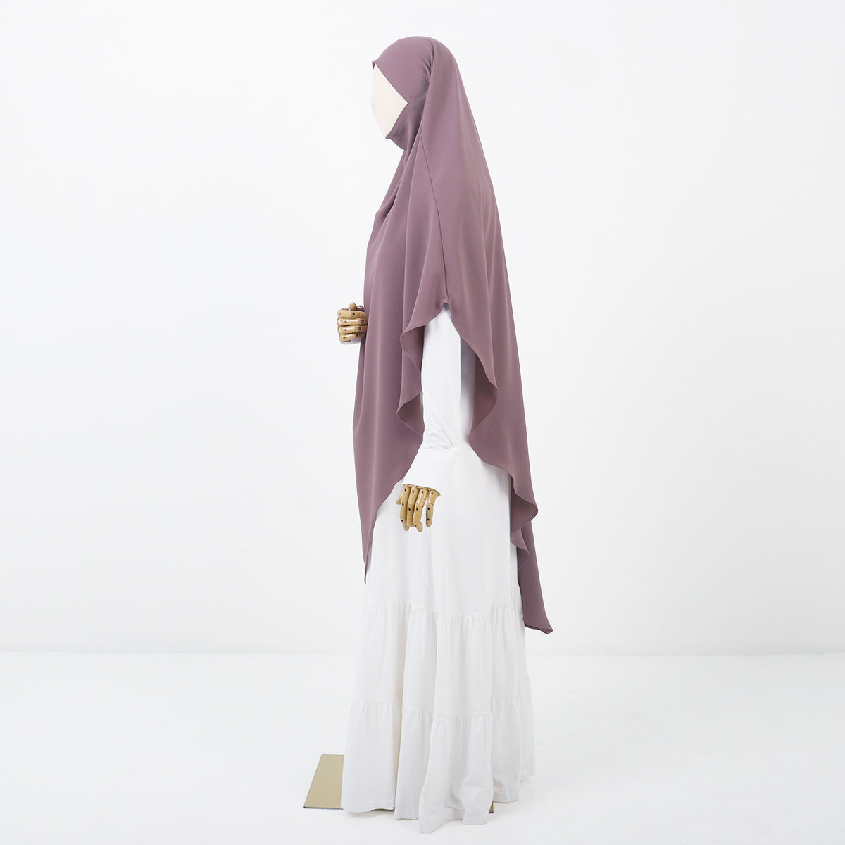 Alesha French Khimar - Elderberry