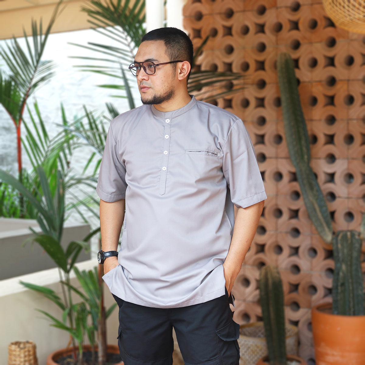 Ammar Kurta - Grey