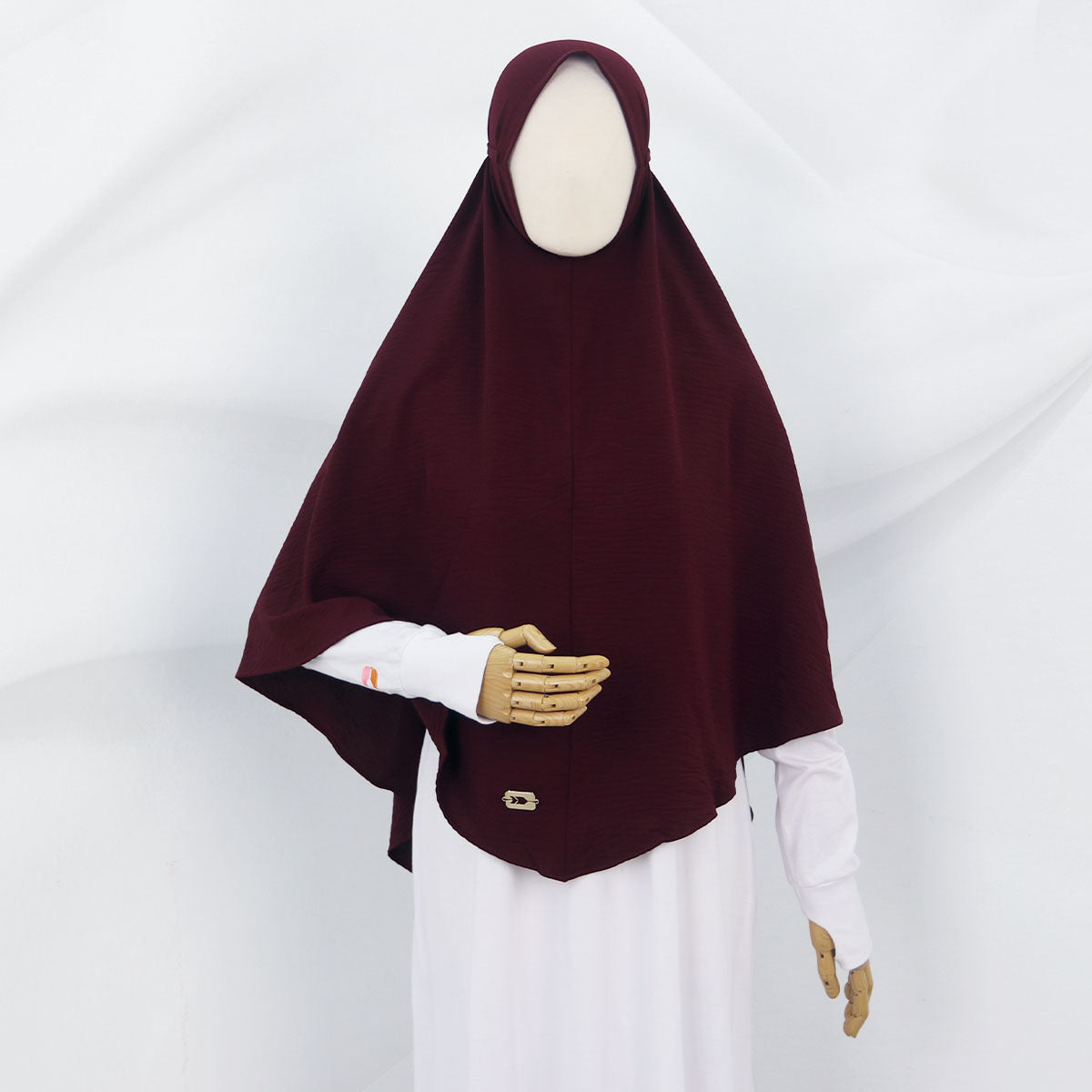 Anisah Khimar - Burgundy