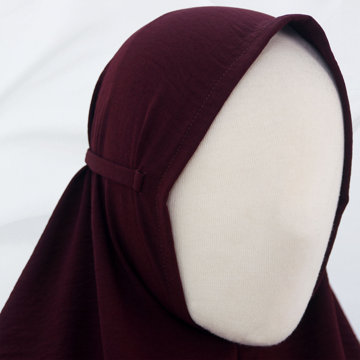 Anisah Khimar - Burgundy