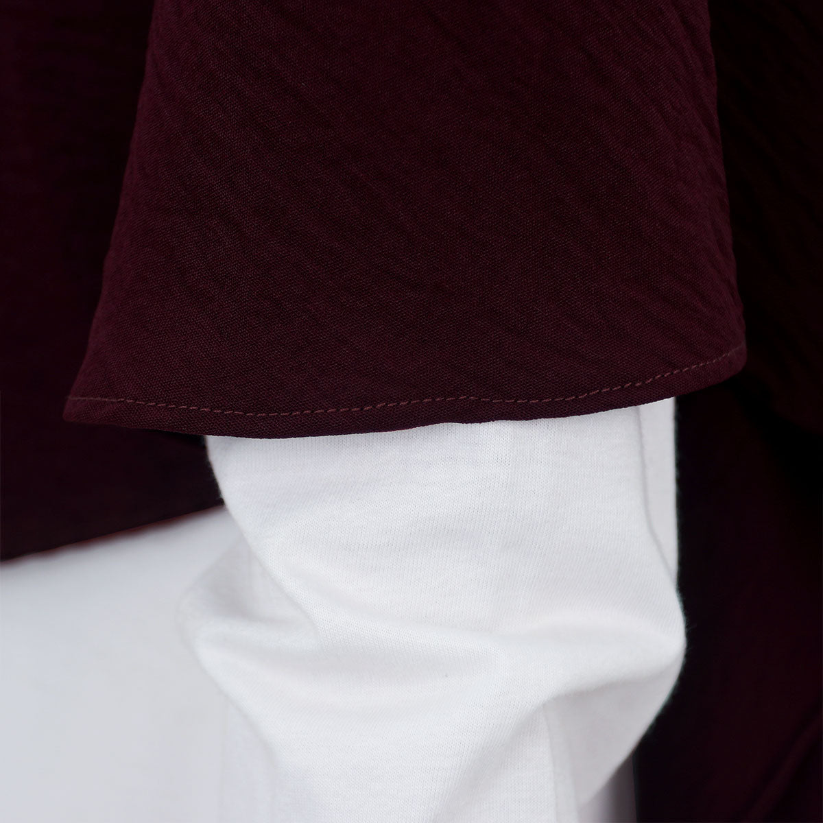 Anisah Khimar - Burgundy