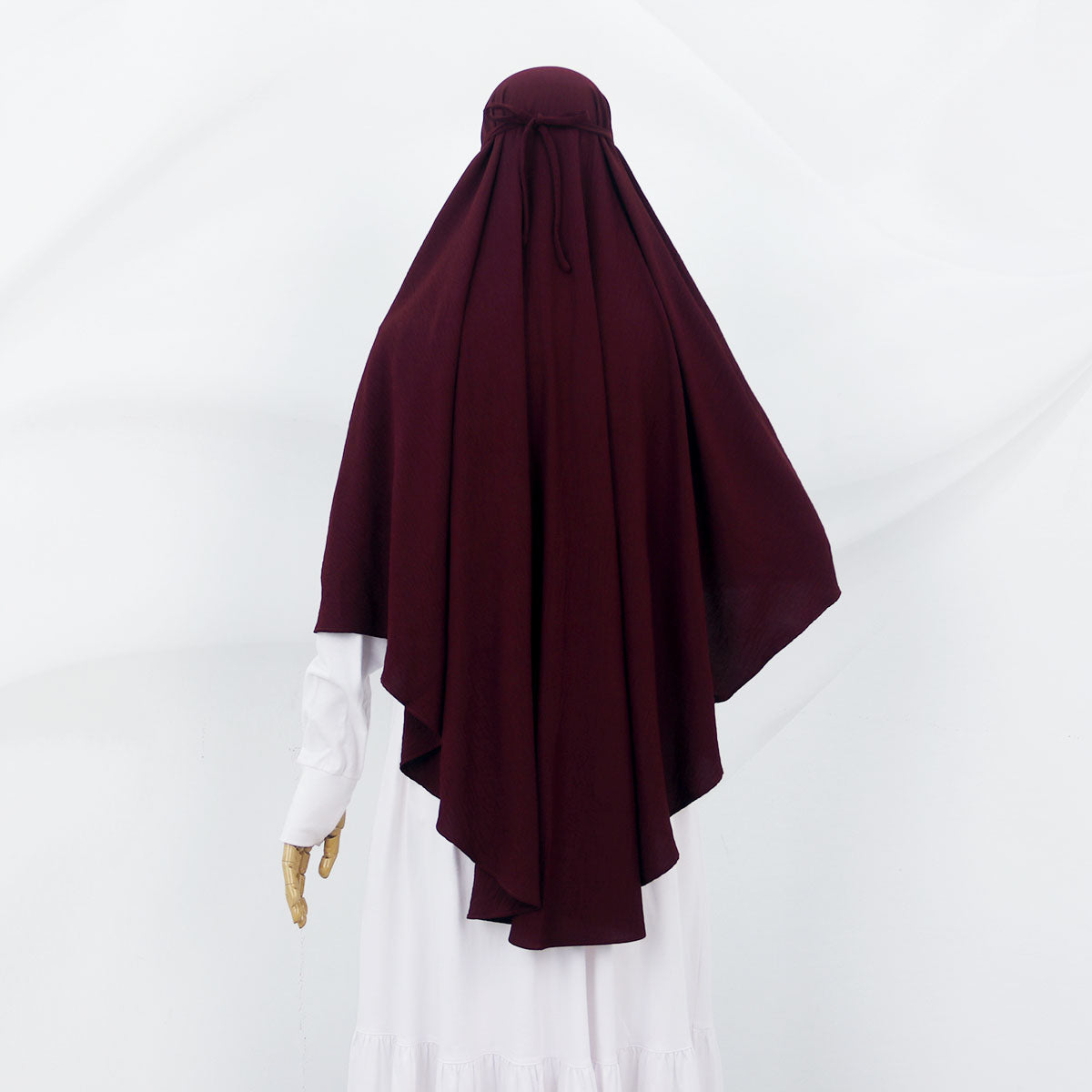 Anisah Khimar - Burgundy
