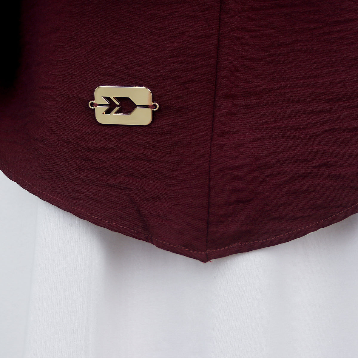 Anisah Khimar - Maroon