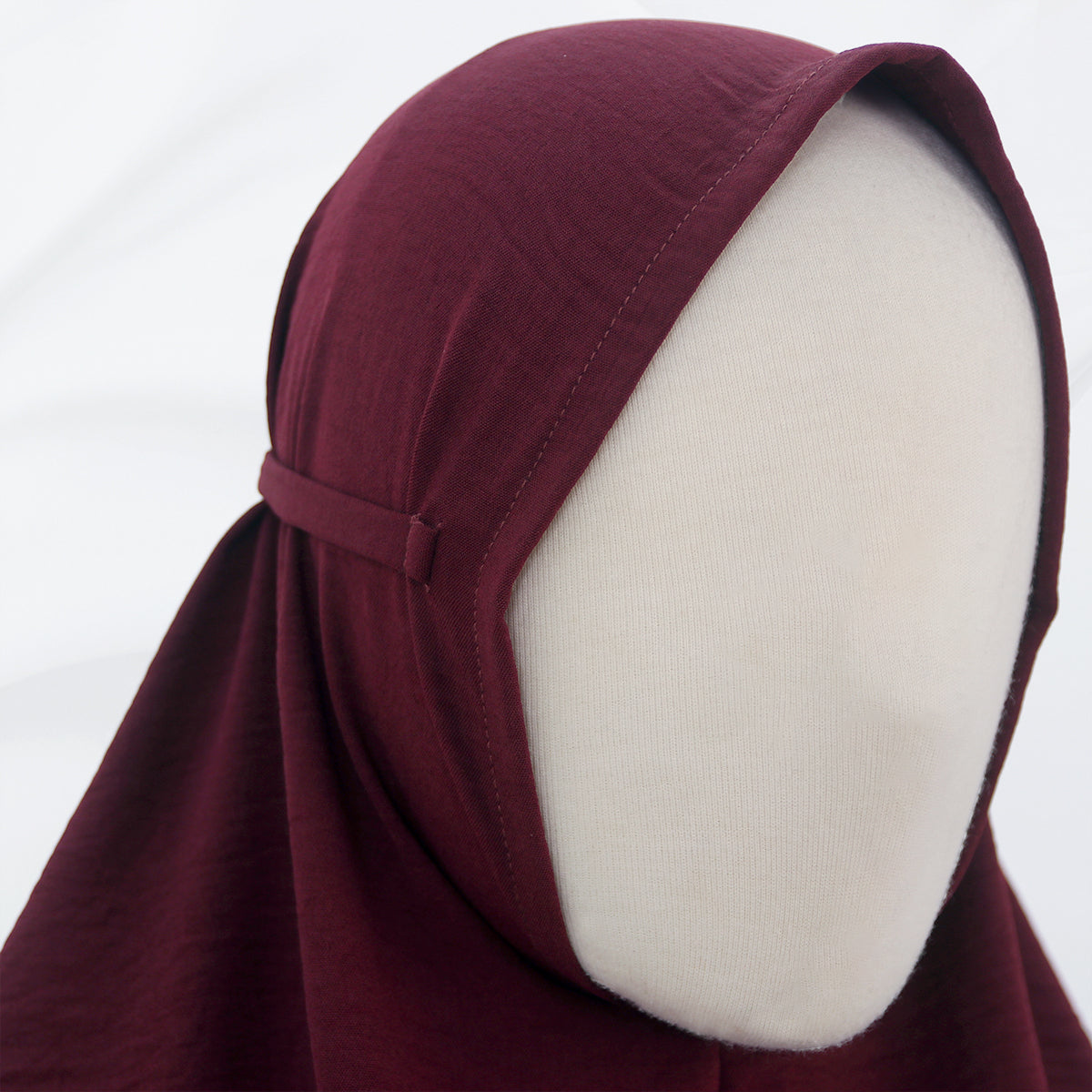 Anisah Khimar - Maroon