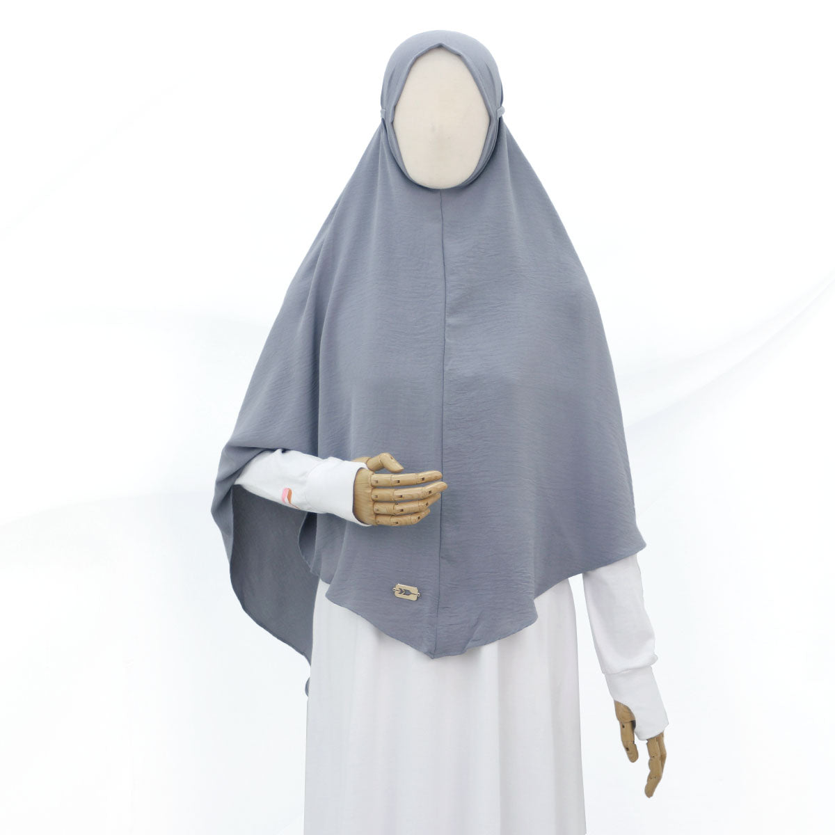 Anisah Khimar - Neutral Grey