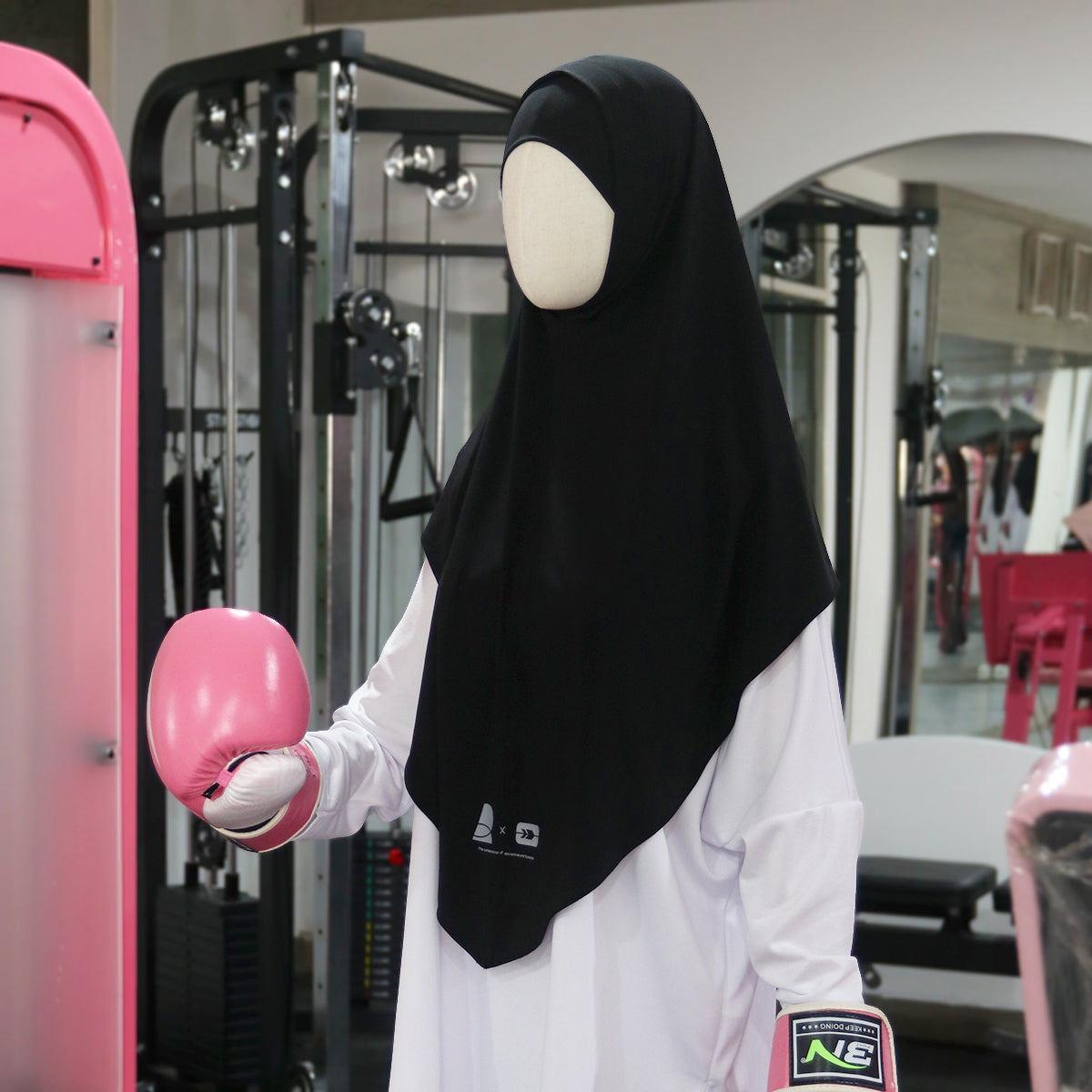 Bani Hijab Reeactive - Black