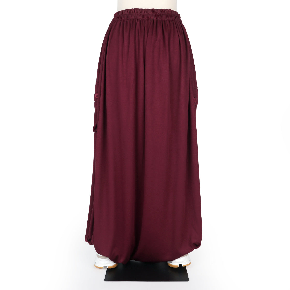 Baseera Hareem Pants - Burgundy