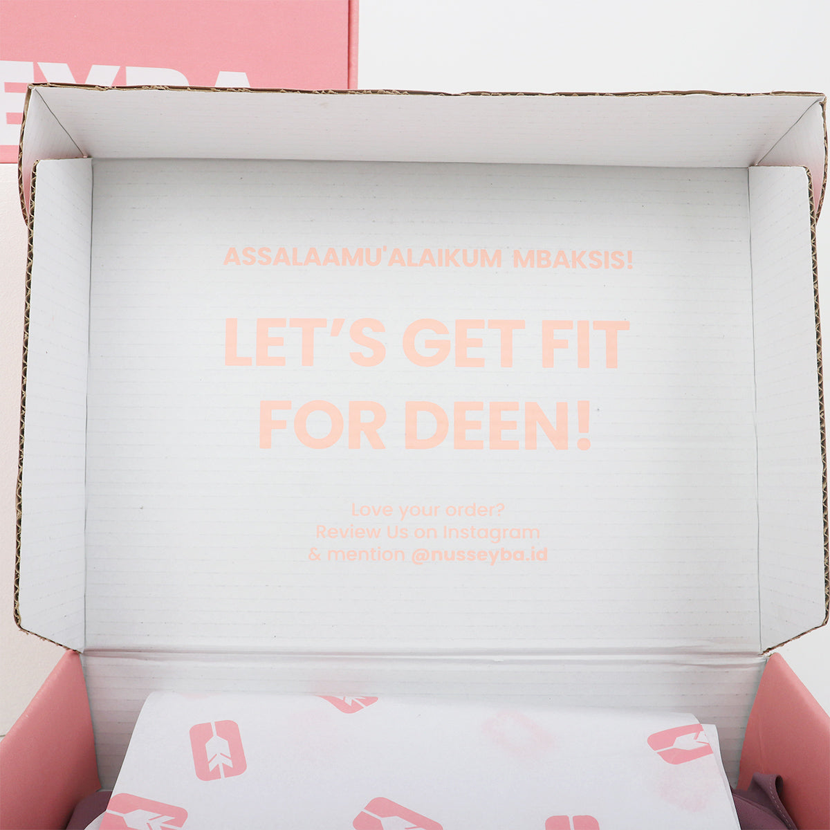Nusseyba Box Packaging - Pink