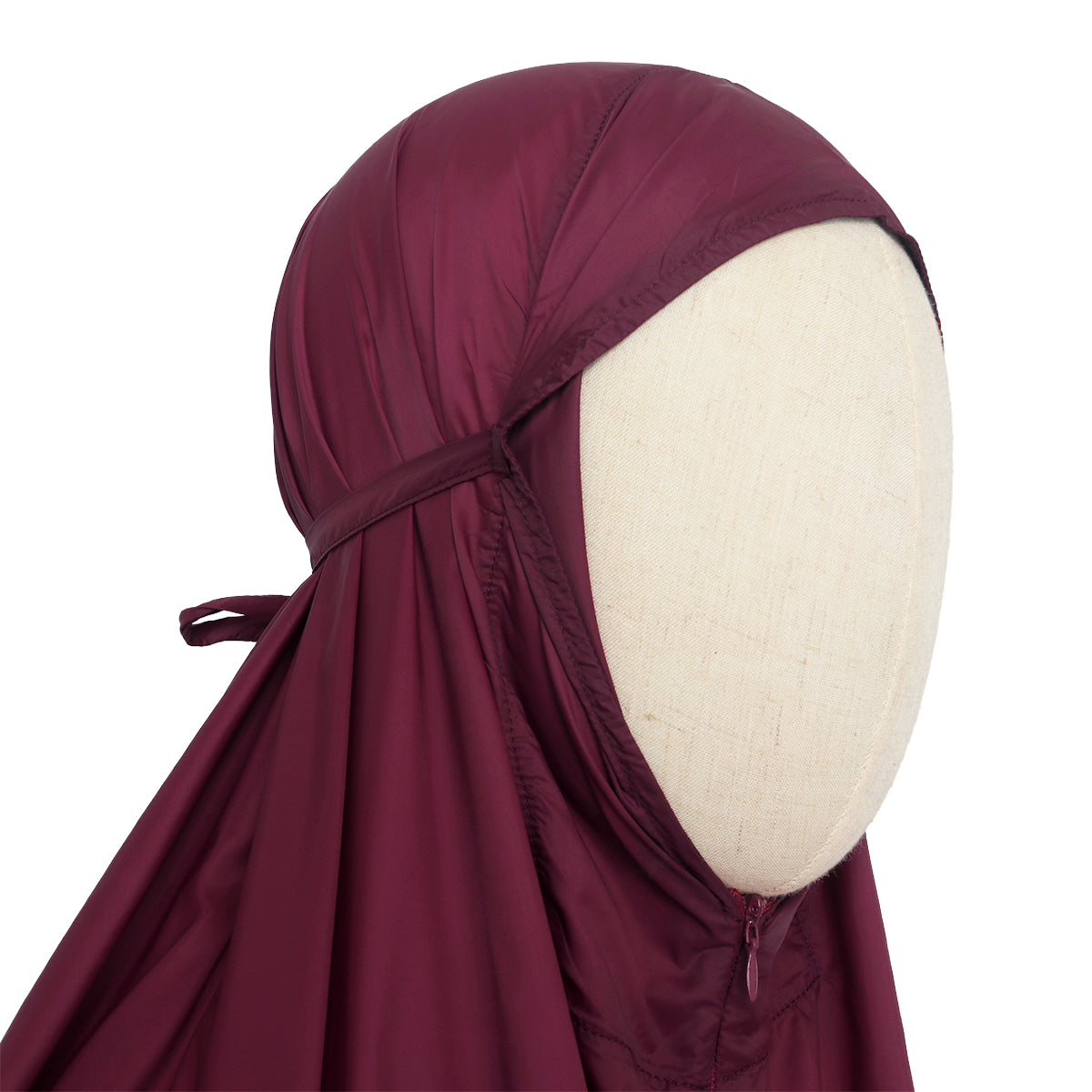 Belinda Mukena Travel - Burgundy