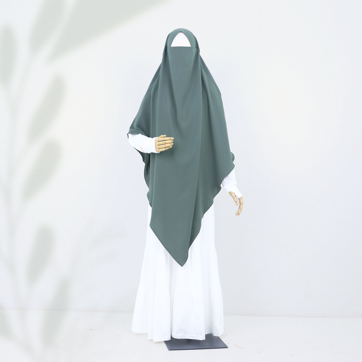 Chasmi French Khimar - Deep Lichen