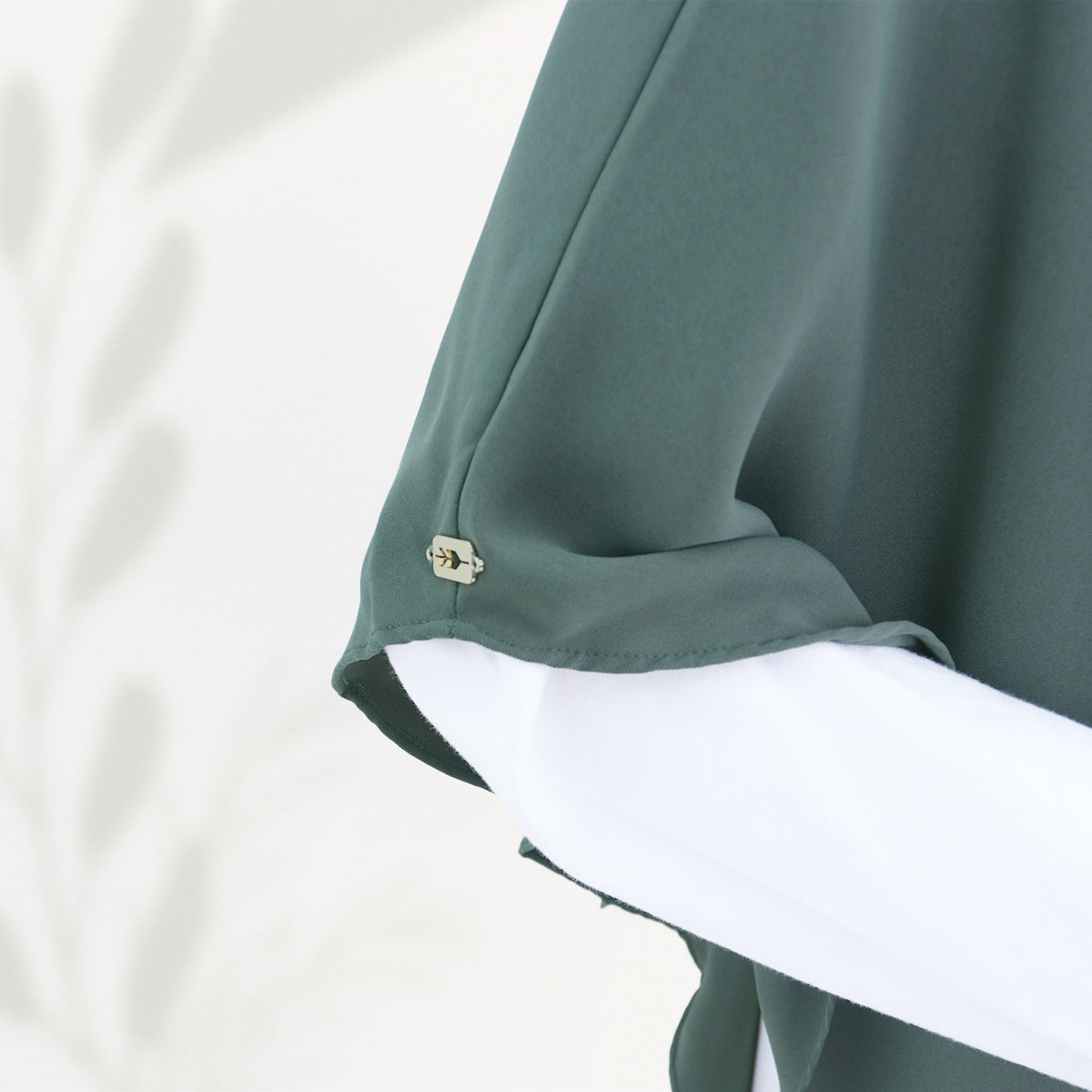 Chasmi French Khimar - Deep Lichen