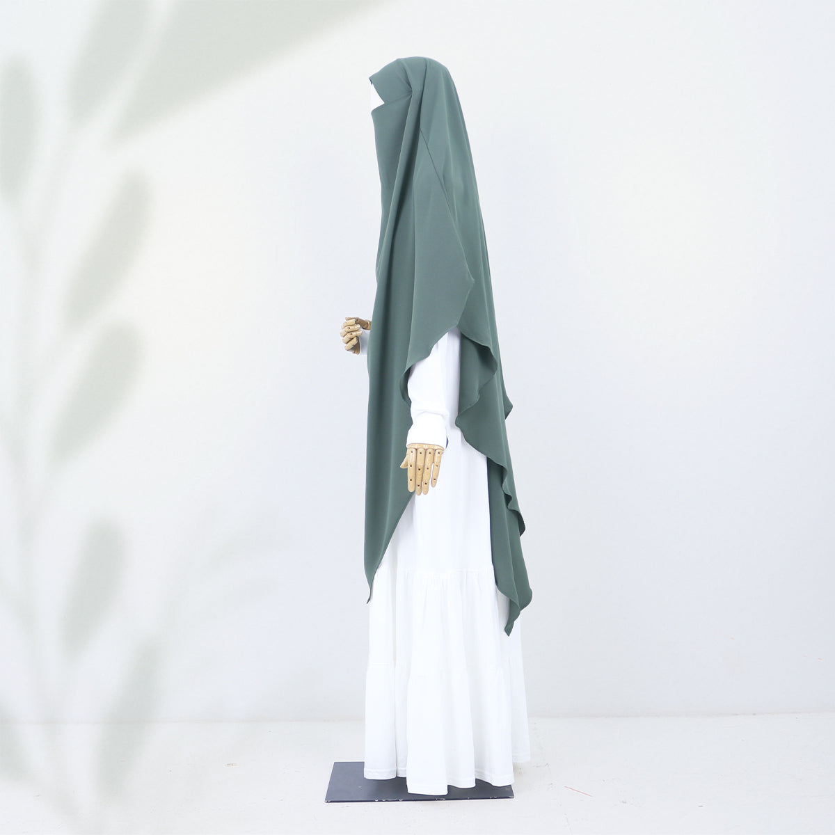 Chasmi French Khimar - Deep Lichen