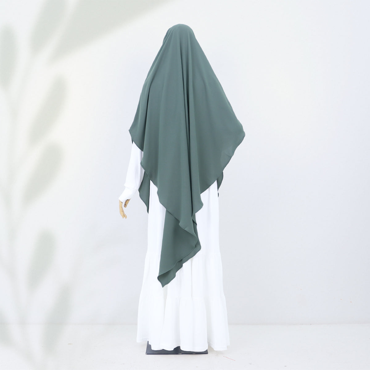 Chasmi French Khimar - Deep Lichen