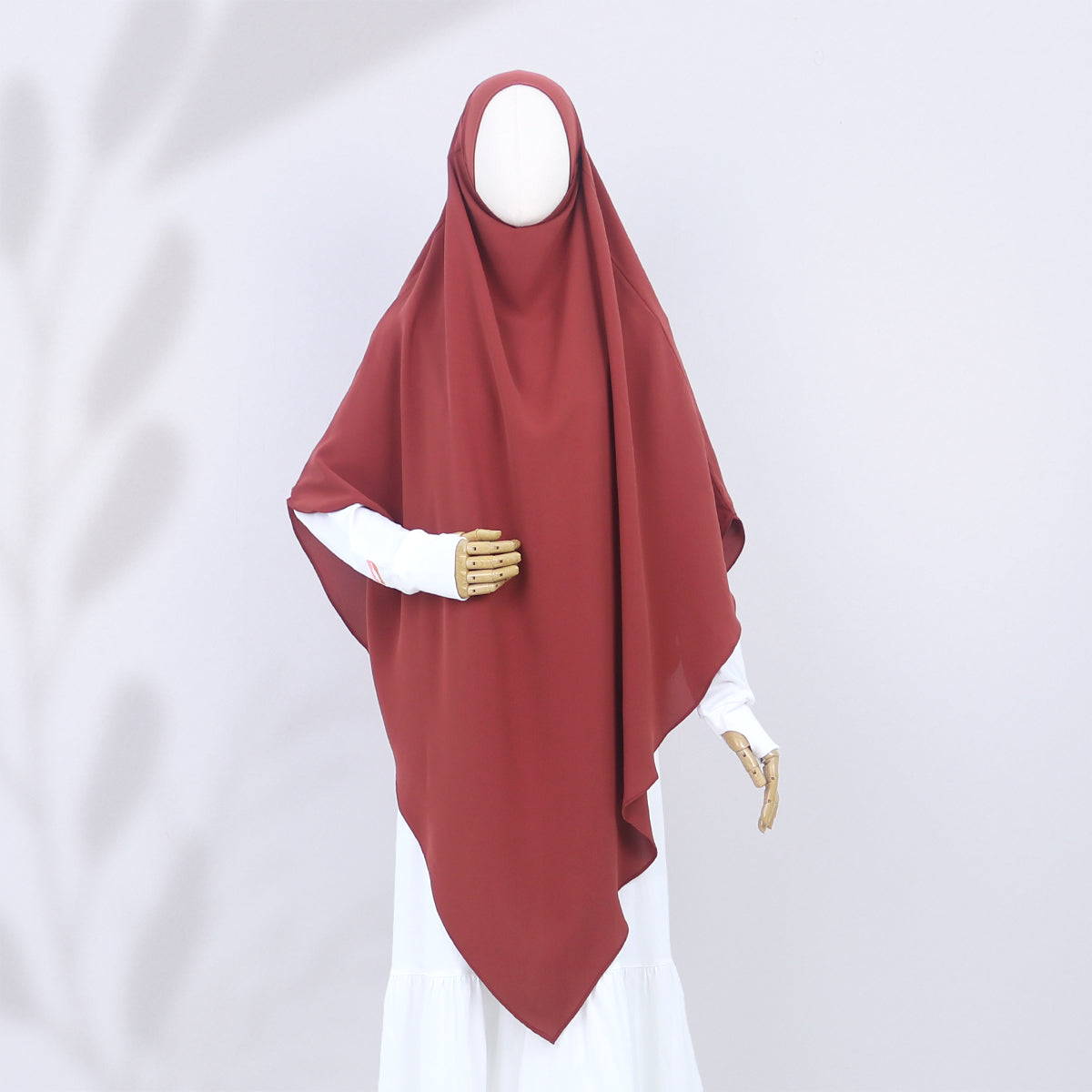 Chasmi French Khimar - Cinnamon