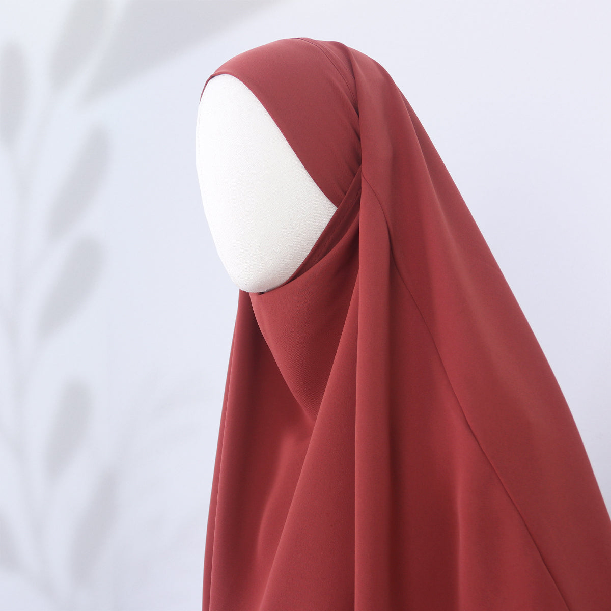 Chasmi French Khimar - Cinnamon