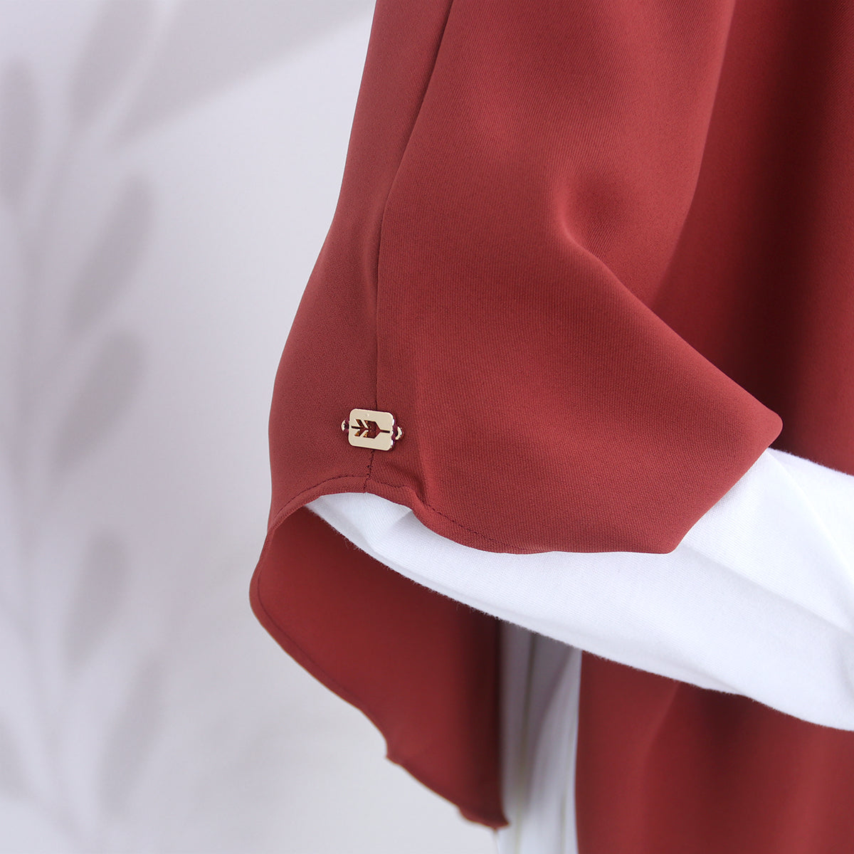Chasmi French Khimar - Cinnamon