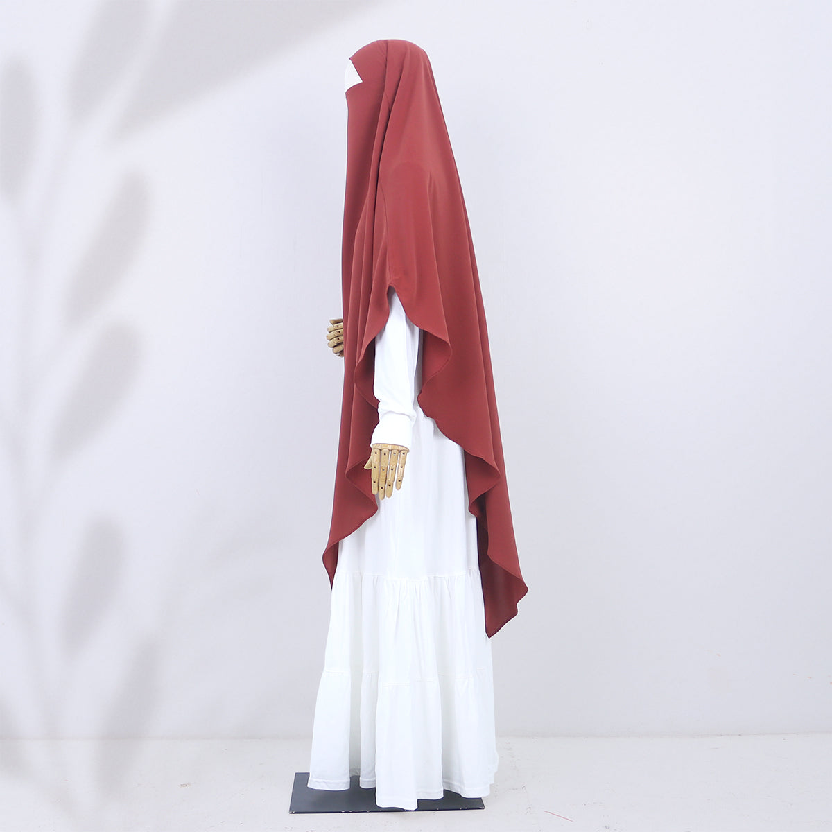 Chasmi French Khimar - Cinnamon