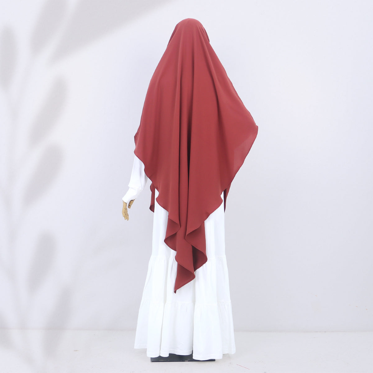 Chasmi French Khimar - Cinnamon
