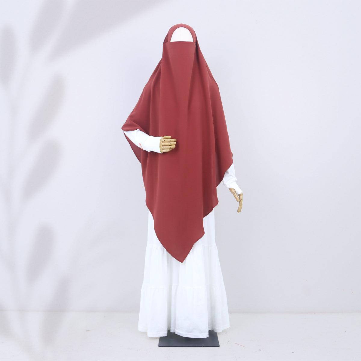 Chasmi French Khimar - Cinnamon