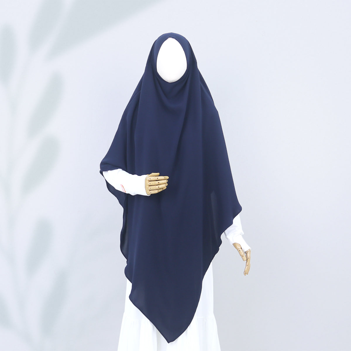 Chasmi French Khimar - Midnight Blue