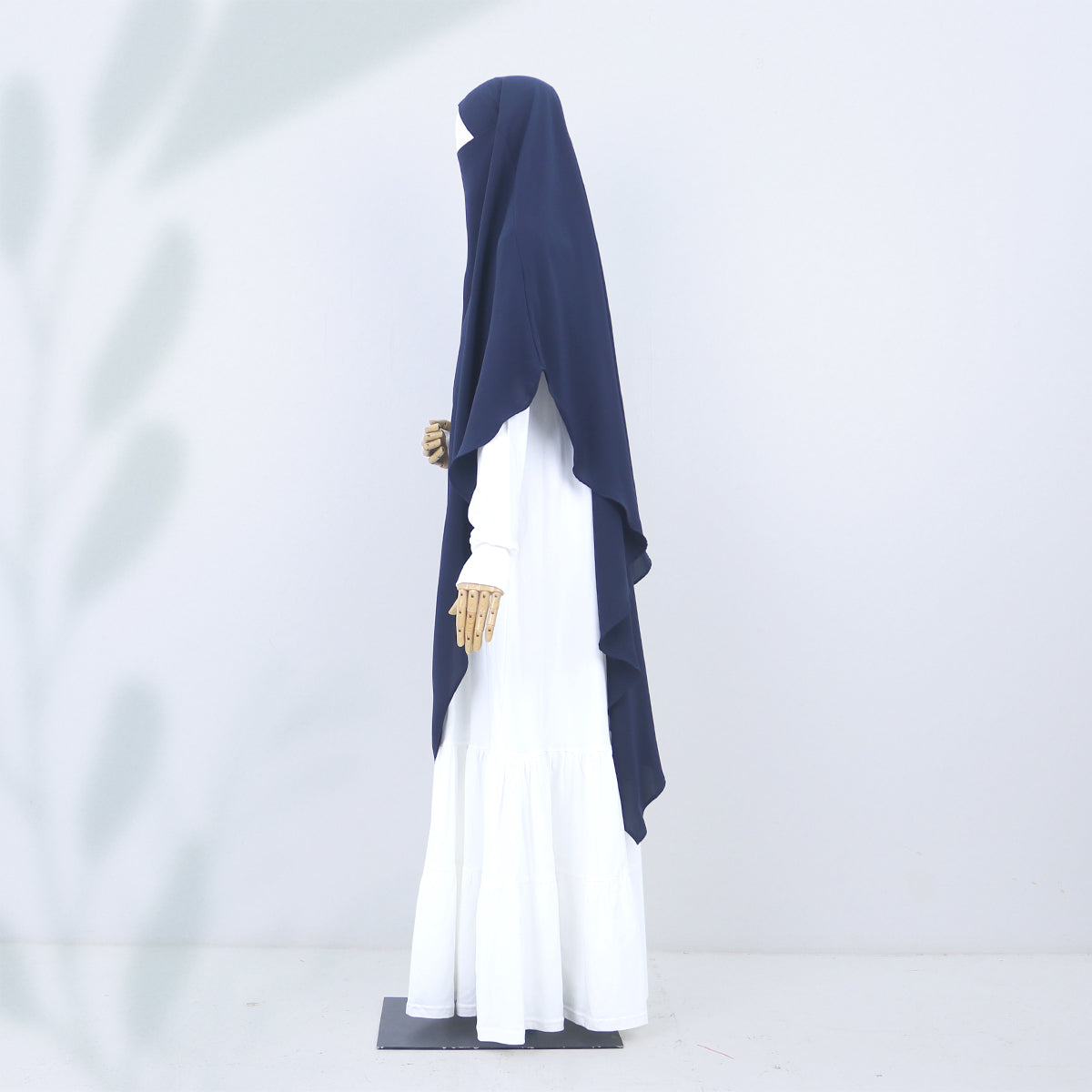 Chasmi French Khimar - Midnight Blue