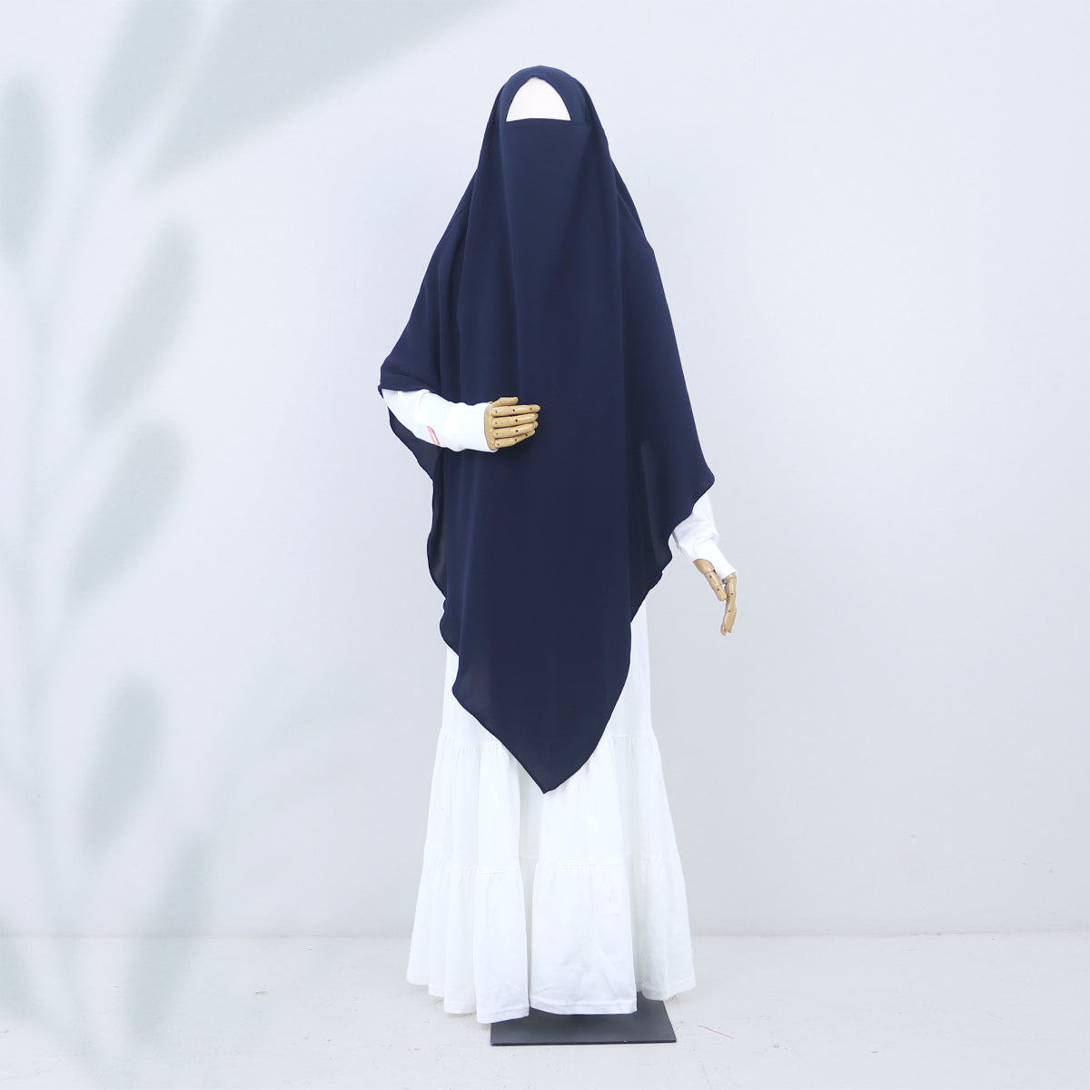 Chasmi French Khimar - Midnight Blue