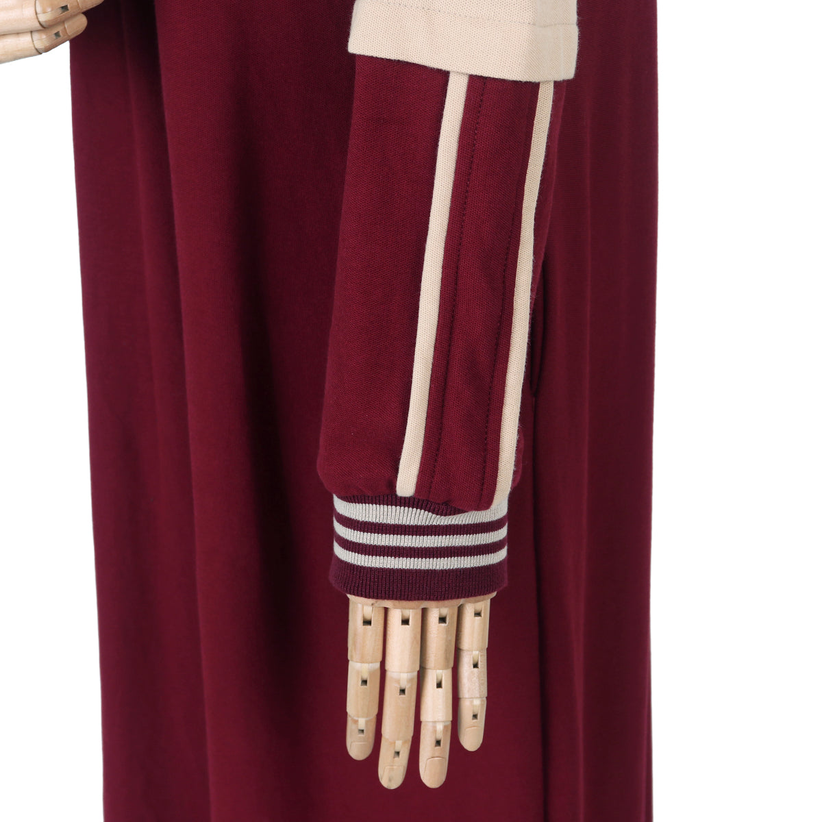 Ditsy Dress - Maroon