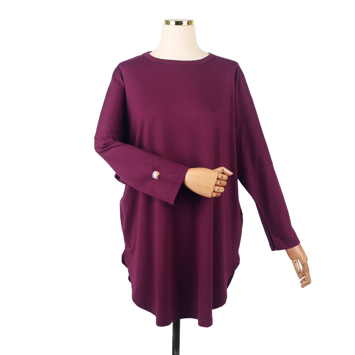 Dzikra Top - Burgundy