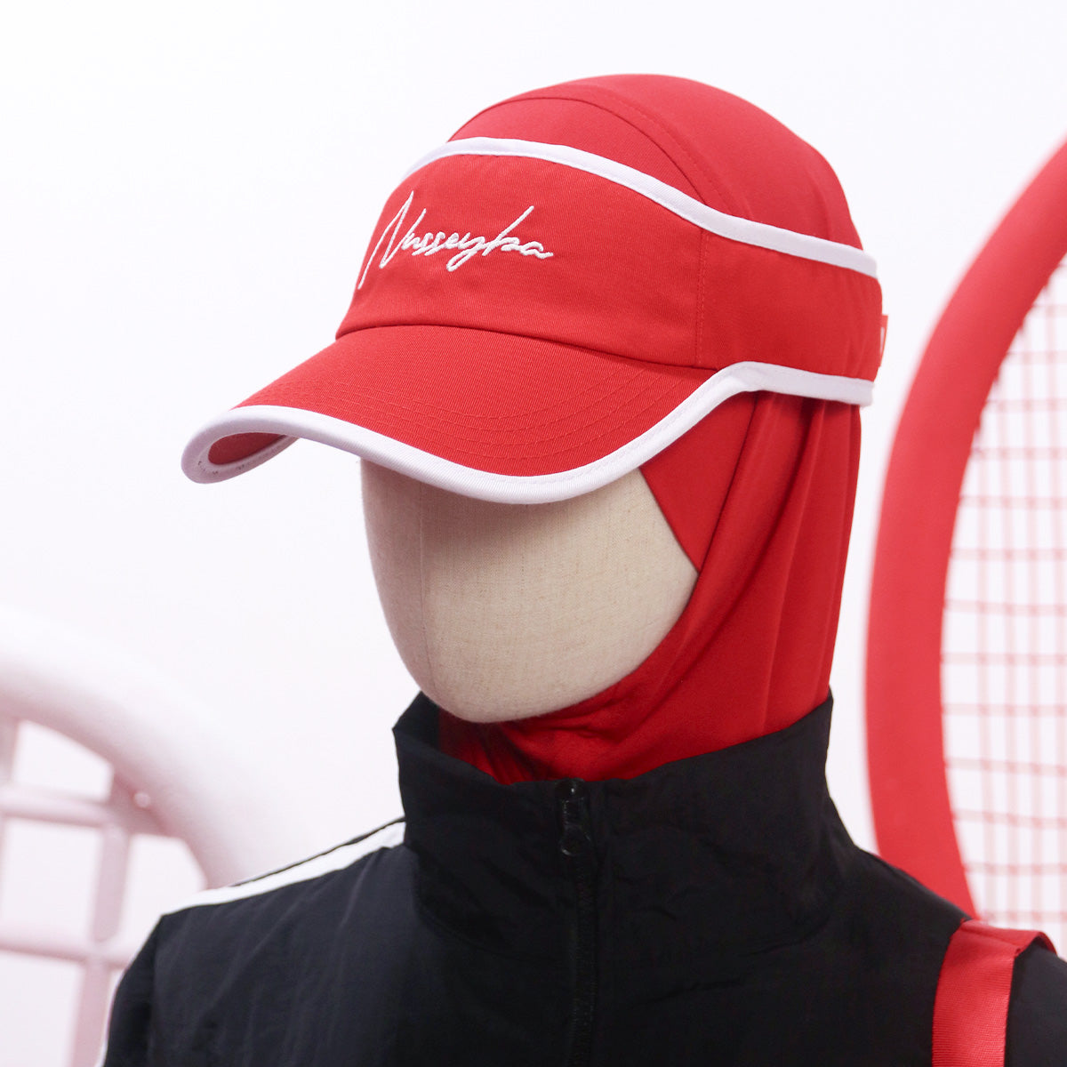 Fatmawati Visor - Red