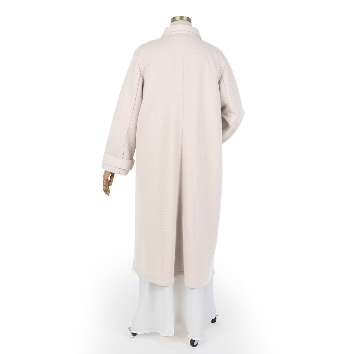 Hazeera Long Jacket - Cream