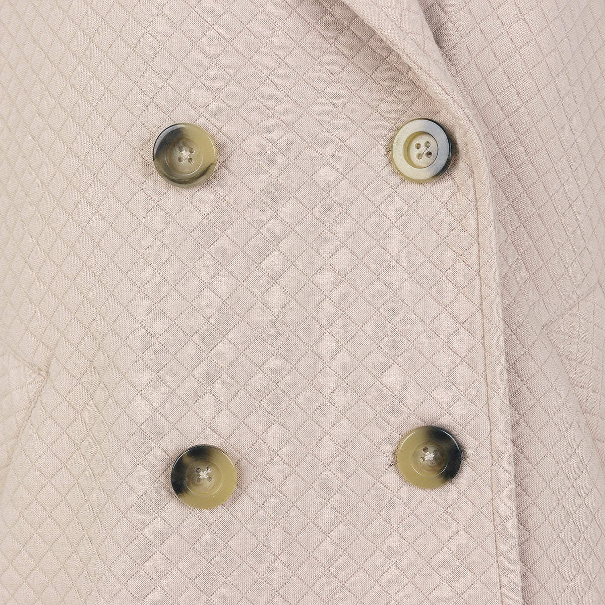 Hazeera Long Jacket - Cream