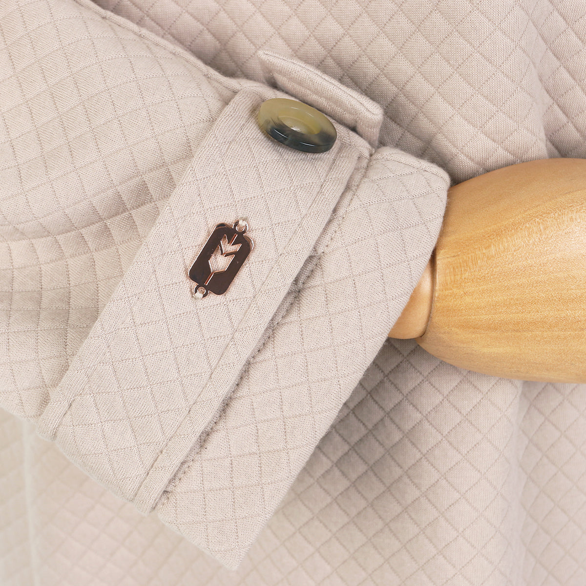 Hazeera Long Jacket - Cream