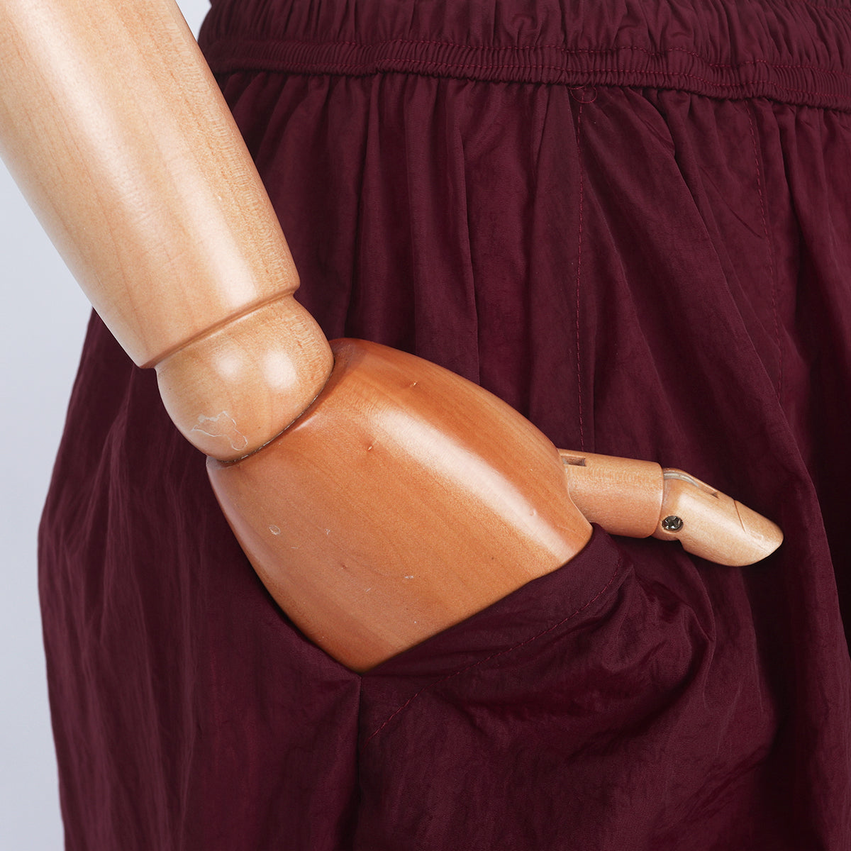 Hulaifah Skirt - Burgundy