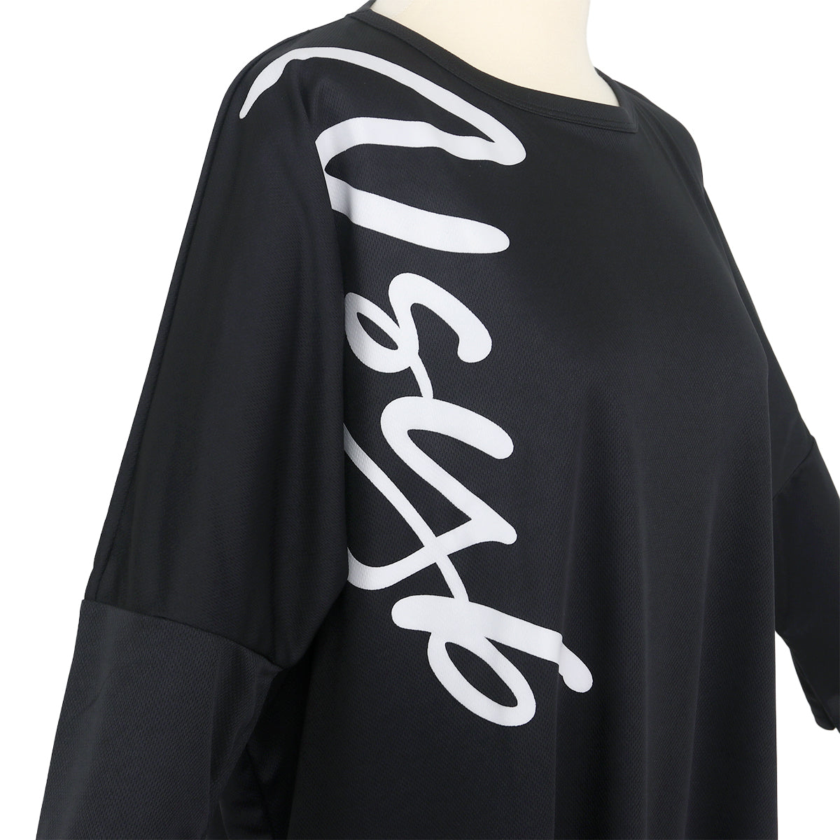 Huriyah Top Reeactive - Black