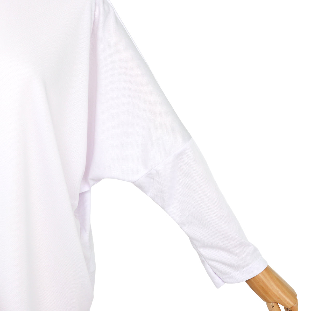 Huriyah Top Reeactive - White