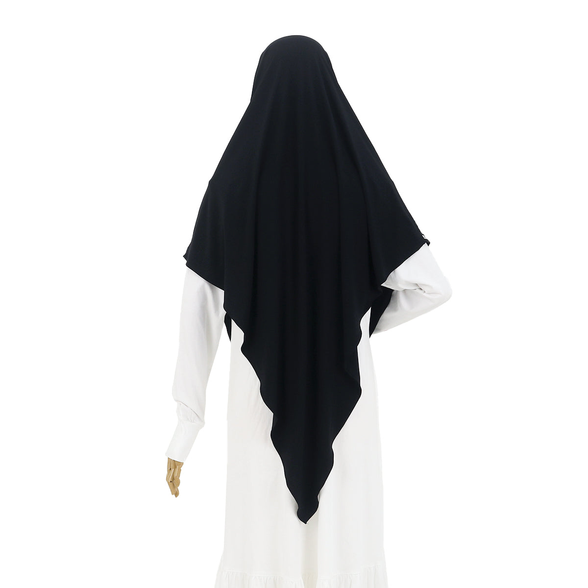 Husna French Khimar - Black