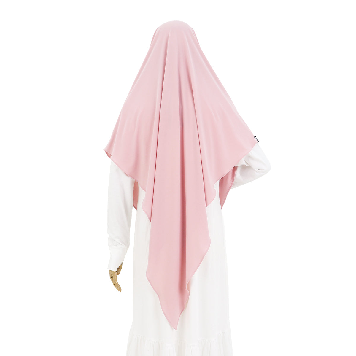 Husna French Khimar - Cloud Pink