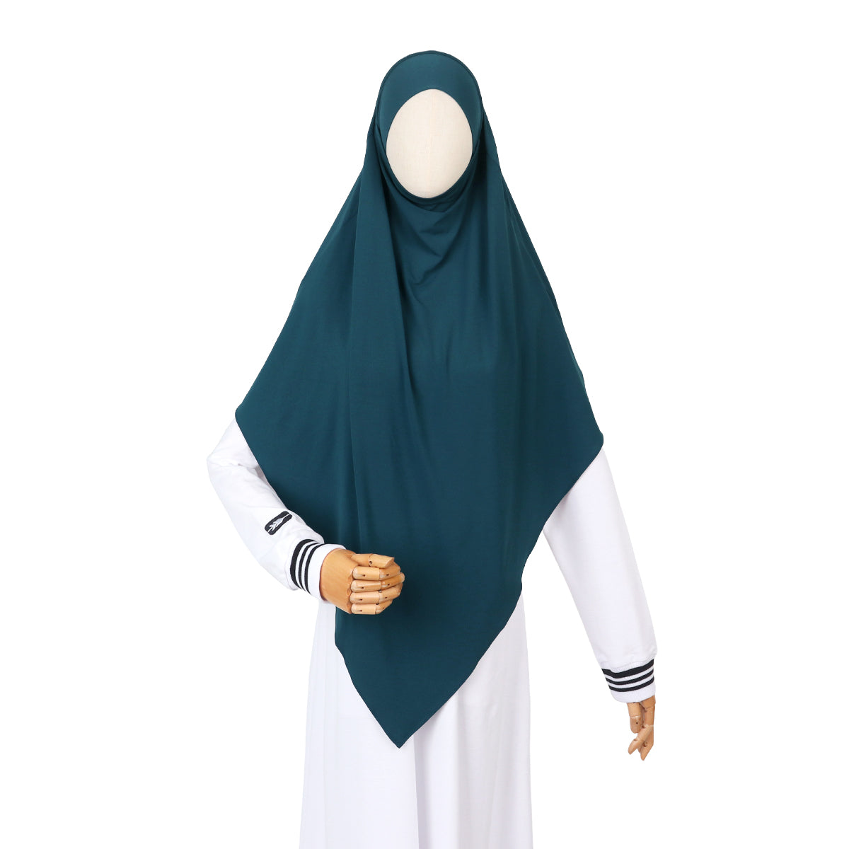 Husna French Khimar - Emerald