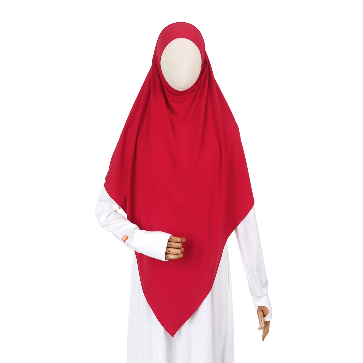 Husna French Khimar - Red
