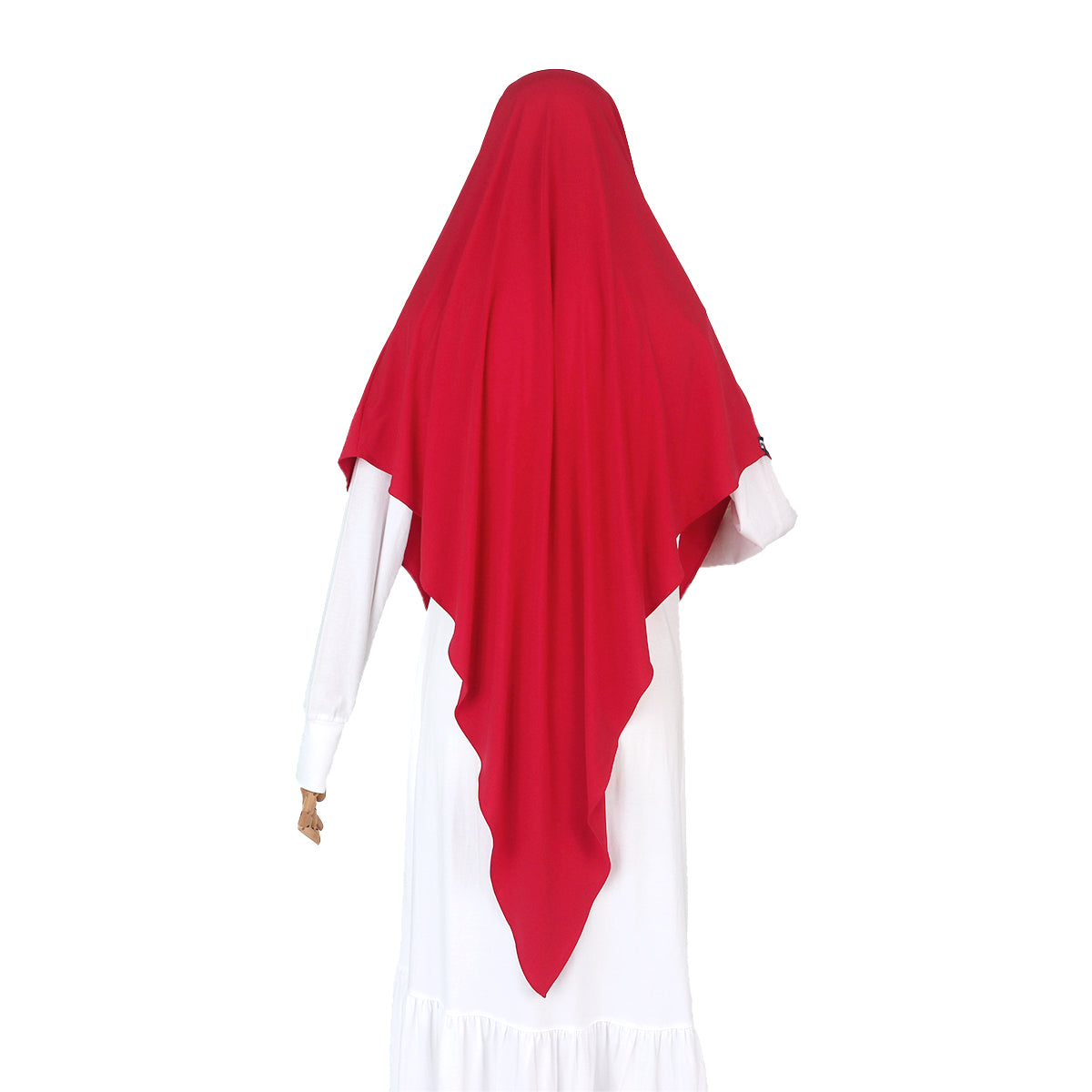 Husna French Khimar - Red
