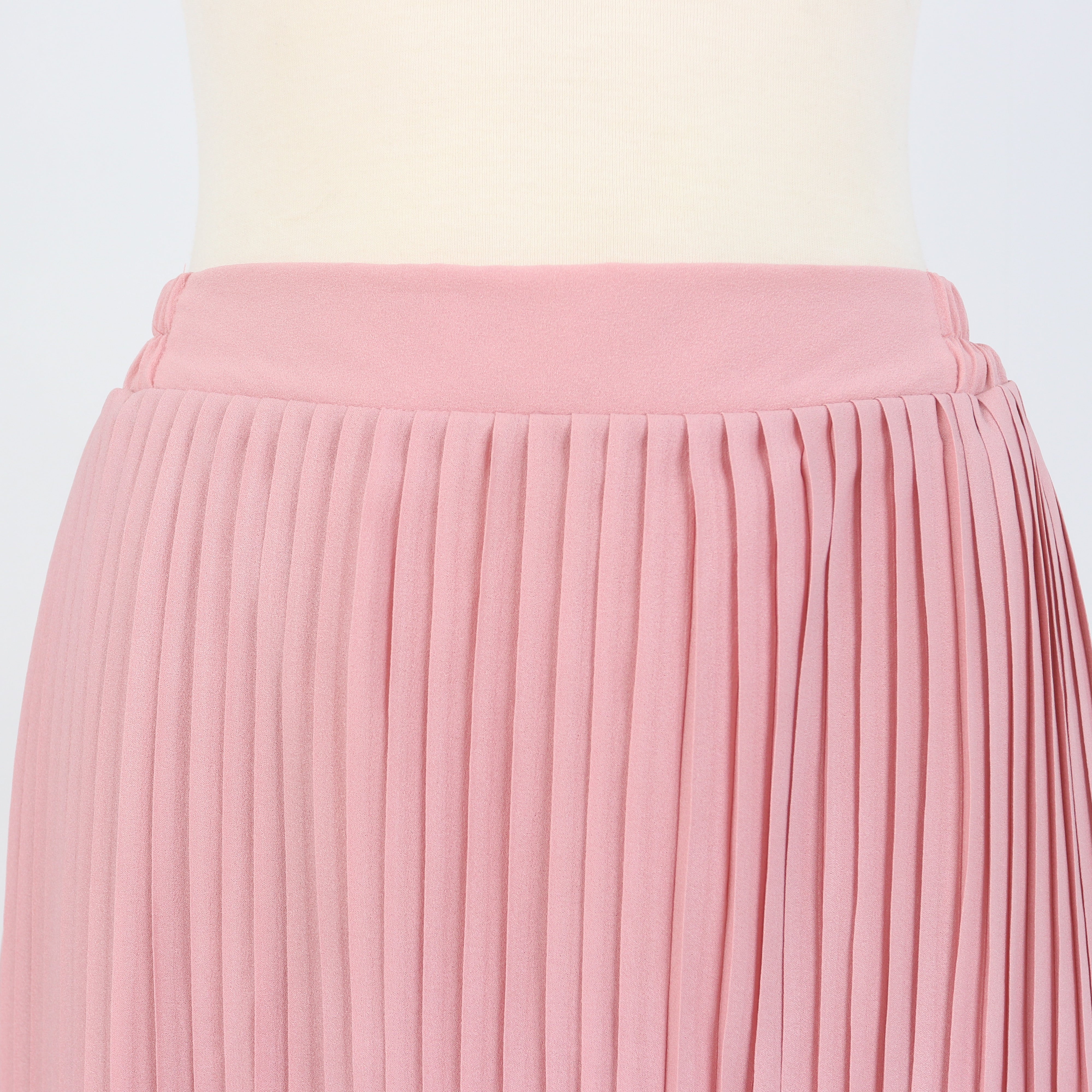 Elina Pleats Skirt - Dusty Pink